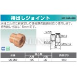 KSJ1型 -株式会社オンダ製作所-カポリ２ジョイント テーパーおねじ の