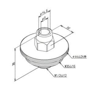 TH17889GR スピンドルガイド TOTOのことならONLINE JP（オンライン）