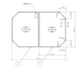 風呂フタ変形型（2枚式）TOTOの専門店