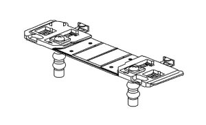 画像1: TCM3467【TOTO】  ベースプレート組品  旧D42378ZR (1)