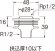 画像2: T222B-13  ユニット取出し金具 【SANEI株式会社】 (2)