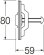 画像2: R720  バス内締化粧蓋 【SANEI株式会社】 (2)