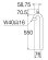 画像2: H70-66V-32X550  低位通気弁付Sパイプ【SANEI株式会社】 (2)