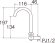 画像2: JA265-13　ミニセラ横形ツル首自在水栓【SANEI株式会社】　 (2)