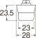 画像3: PH26  バス用J型クサリ付ゴム栓  【SANEI株式会社】 (3)