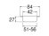 画像2: H56-50 洗濯機排水口 【SANEI株式会社】 (2)