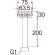 画像2:  H787-864  オーバーフロー用ホース【SANEI株式会社】 (2)