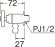 画像2: Y1812-13  ガーデン水栓（一文字ハンドル）（固定コマ仕様）【SANEI株式会社】 (2)