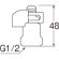 画像2: MV8430-1S  逆止弁セット 【SANEI株式会社】 (2)