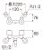 画像2: SK110-W-13  ツーバルブシャワー混合栓［共用形］【SANEI株式会社】 (2)