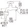 画像2: Y31V-13/20   自動接手横水栓（固定コマ仕様）【SANEI株式会社】 (2)