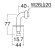 画像3: PY122-40TVX-16   洗濯機用L型ニップル【SANEI株式会社】 (3)