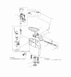 HH11042RZ 内部樹脂タンク一式（止水栓含む）ピュアレストQR（SH60BA