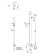 画像2: CKNB(7)-B-L1000-2/CH スライドフック付握りバー付き　【LIXIL  INAX】 (2)