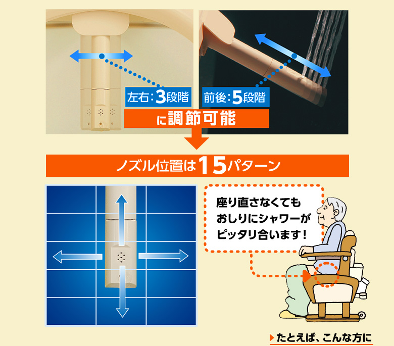 国内正規取扱店 介護用家具調トイレ AR-SA1 ＜シャワピタ＞ - その他