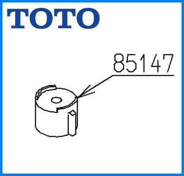 TH85147【TOTO】 開閉工具 旧85147のことならONLINE JP（オンライン）