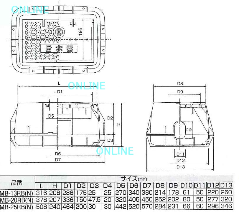 商品 前澤化成工業 マエザワ MB-20S 用 量水器ボックス蓋 フタのみ フタPVC 黒 フタ寸法 ３６７ Ｘ ２２６ 